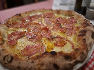 Pizza Carbonara 